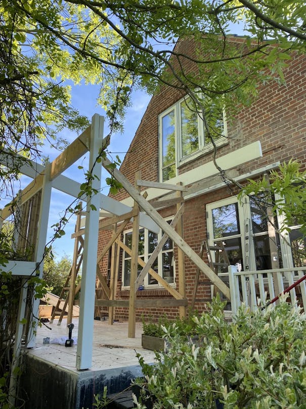 Overdækket terrasse Overdækket terrasse